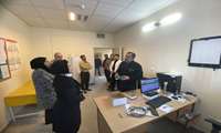 بازدید دکتر عرفانی معاونت توسعه و نیروی انسانی دانشگاه علوم پزشکی همدان از بیمارستان ولیعصر عج رزن و مرکز خدمات جامع سلامت دمق 